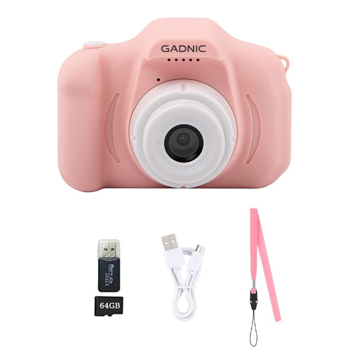 Cámara de Fotos Rosa Gadnic CK32 Digital Para Niños Función Resistente a Golpes - Vista 7
