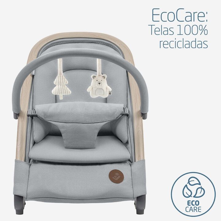 SILLA MECEDORA KORI 2 EN 1 BEYOND GREY ECO MAXI COSI - Vista 7