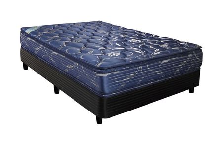 Conjunto Taurus Gd Jackard 1.40X1.90 Azul Pillow