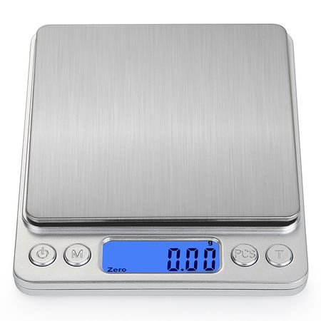 Balanza Digital De Precisión Gadnic De 0.01 Grs A 500 Grs Con Luz