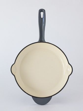 Sarten de hierro enlozado gris Feuer