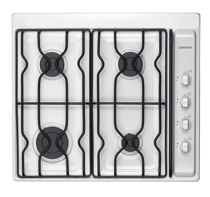 Longvie anafe 4h 60cm mgas A2600BF blanco - Vista 1