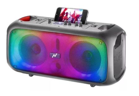 Parlante Bluetooth Inalambrico Karaoke Tws Led Noga Ng-bt680