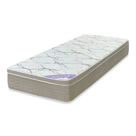 Colchon Inducol Pocket Firm 1 Plaza y Media 90x190 de Resortes Pocket Euro Pillow Firme