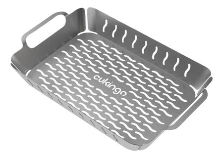 Bandeja Acero Inoxidable Cukingo 24 cm x 38,5 cm x 5,5 cm