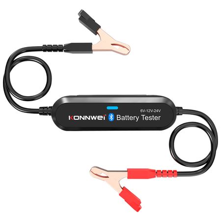 Analizador de Baterías Konnwei BK200 Bluetooth Multipropósito Baterías 6v 12v 24v