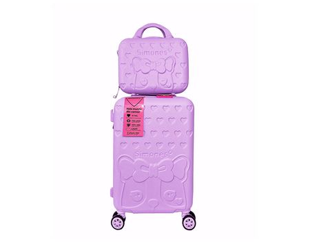 Valija Carry On + Beauty Case Simones Lavanda