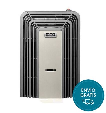 Calefactor sin salida 3000k Eskabe TT MX3 TE Titanio c/Termostato