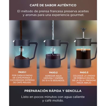 Cafetera Manual Prensa Francesa Gadnic