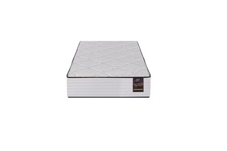 Colchon de Resorte Bonell King Koil Irlanda 1 Plaza 80x190cm Con Marco Perimetral de Acero Tela Tejido Pique Extra Firme