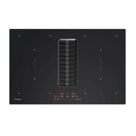 Anafe A Induccion Vondom Con Extractor Integrado 80 Cm