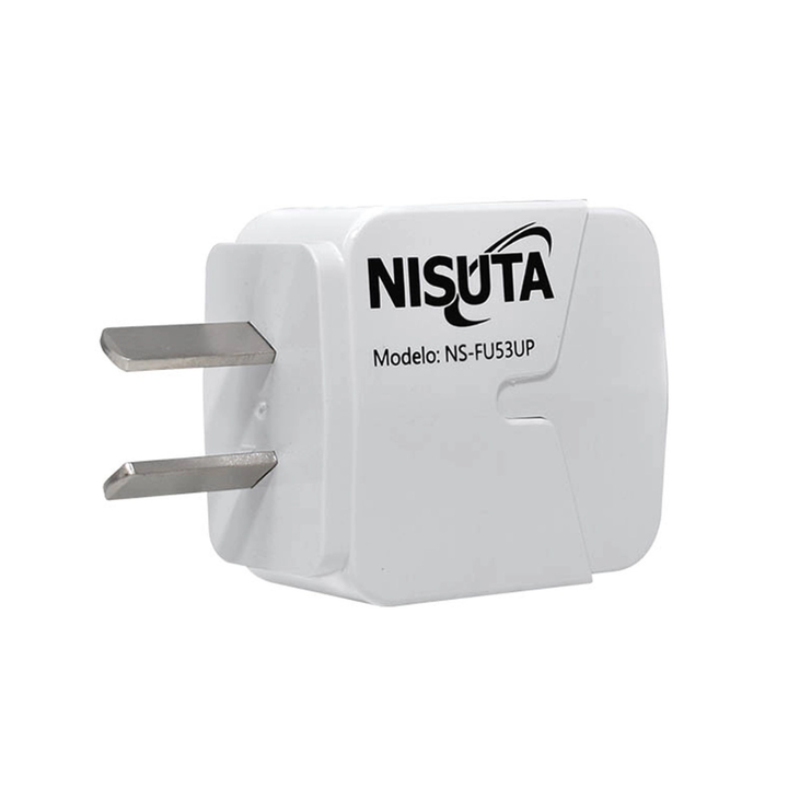 CARGADOR NISUTA 20W USB C A LIGHTNING (C:BLANCO NSFU53UPI) - Vista 3