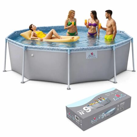 Pileta Tiburoncito Nro 9 Redonda 3.05 x 0.70 Mts