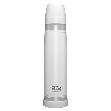 Termo Lumilagro Acero 1 Litro T0376 Blanco