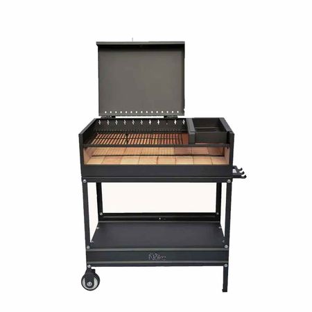 Parrilla Ñuke Alamo 75 Altura 110 Cm Ancho 86 Cm Chulengo