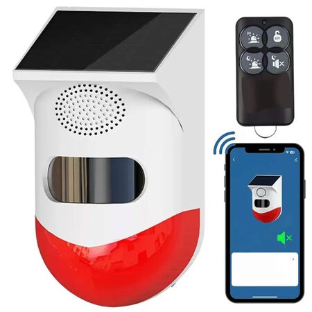 Sensor Movimiento Exterior alarma domiciliaria Impermeable