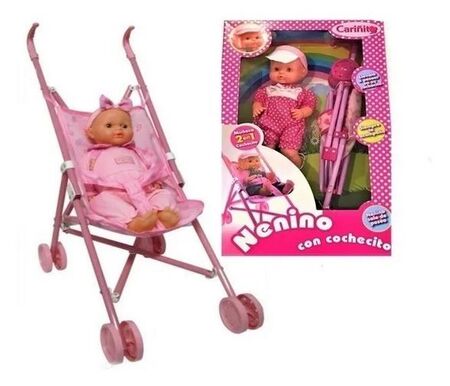 BEBe NENINO CON COCHE DE PASEO CARIÑITO