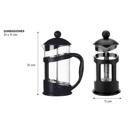 Cafetera prensa francesa Gadnic para café y té émbolo de 800 ml