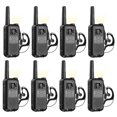Kit x 4 Handy Gadnic WK5200 Kit 2 Unidades 22CH UHF Display USB C + Manos Libres