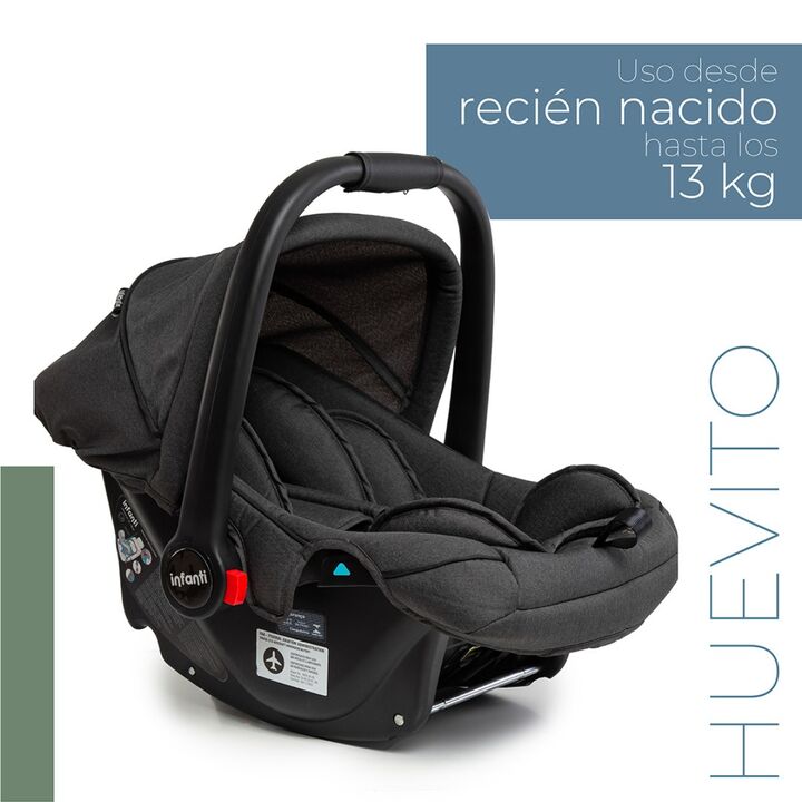 Cochecito Travel System Infanti Romanzo Bronce - Vista 8