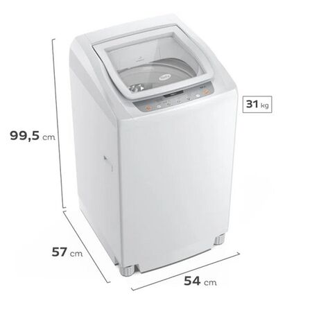 Lavarropas Automatico Gafa Digi Fit Blanco kg  Rpm
