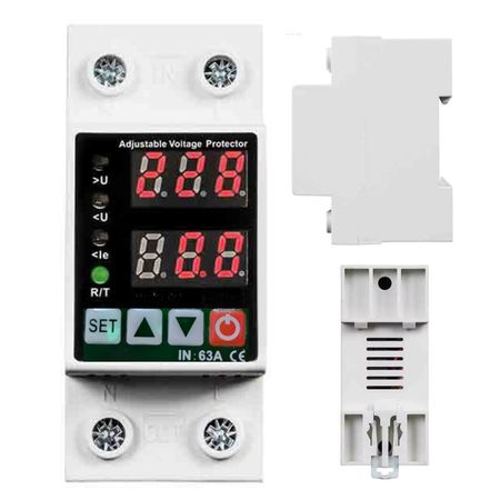 Protector Tension 63a Ajustable 220 Mono 2 Color Display Led