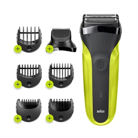 Afeitadora Series 3 Shave and Style 300BT con recorta barba de precision 5 peines