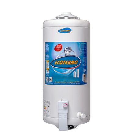 Termotanque A Gas L.europea 80 G.n - Conexion Superior Ecotermo Teco3ns080