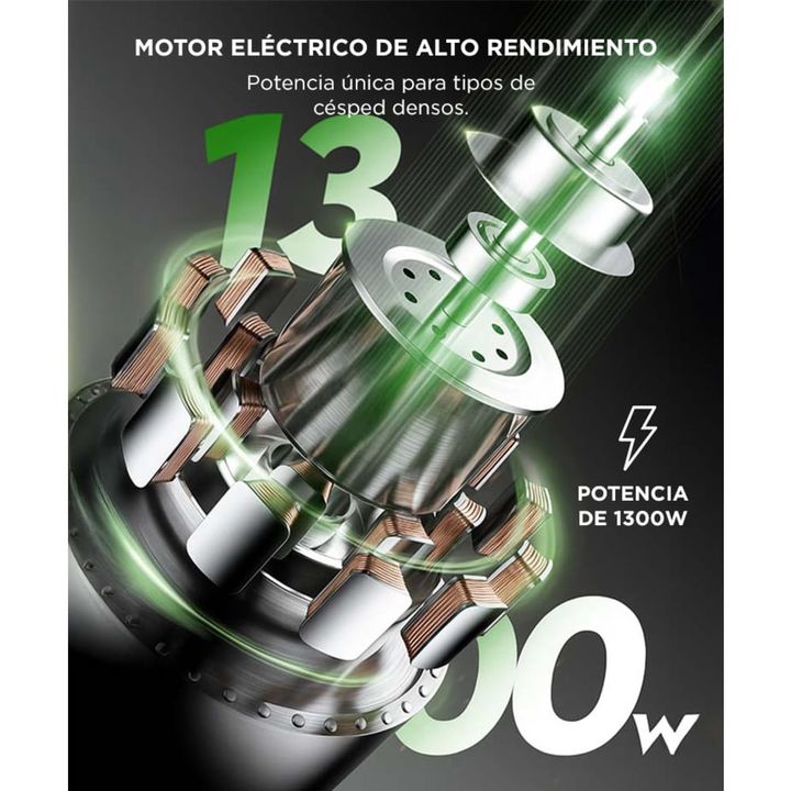Cortadora de Pasto Gadnic Mower 1300 1200w 30Lts 220v - Vista 3