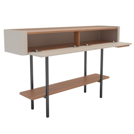 Aparador Mesa Recibidor 2 Puertas Estante MDP Kobe Mix Match
