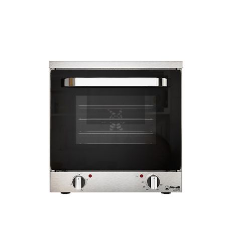 Horno Electrico Morelli Acero Inoxidable Con 4 Bandejas 700613-2 Ex Acero
