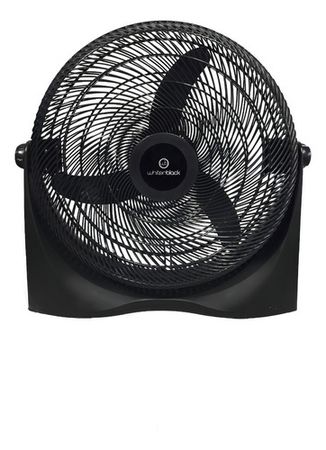 Ventilador Reclinable Whitenblack  20  90w Negro 20 Cm 50/60hz Plástico 3