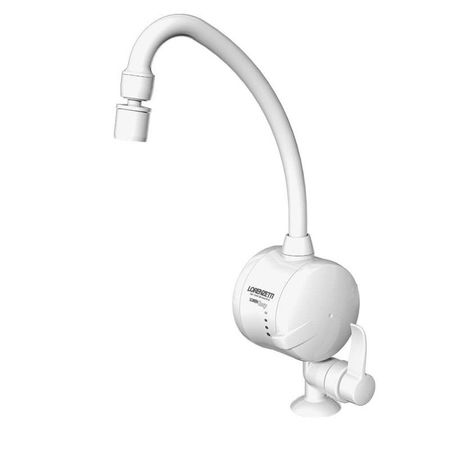 Canilla Electrica Lorenzetti Loreneasy 5500w 4 Temperaturas Blanco 60 Mhz
