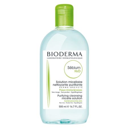 Agua Micelar Bioderma Sebium H2o Pieles Acneicas 500 Ml