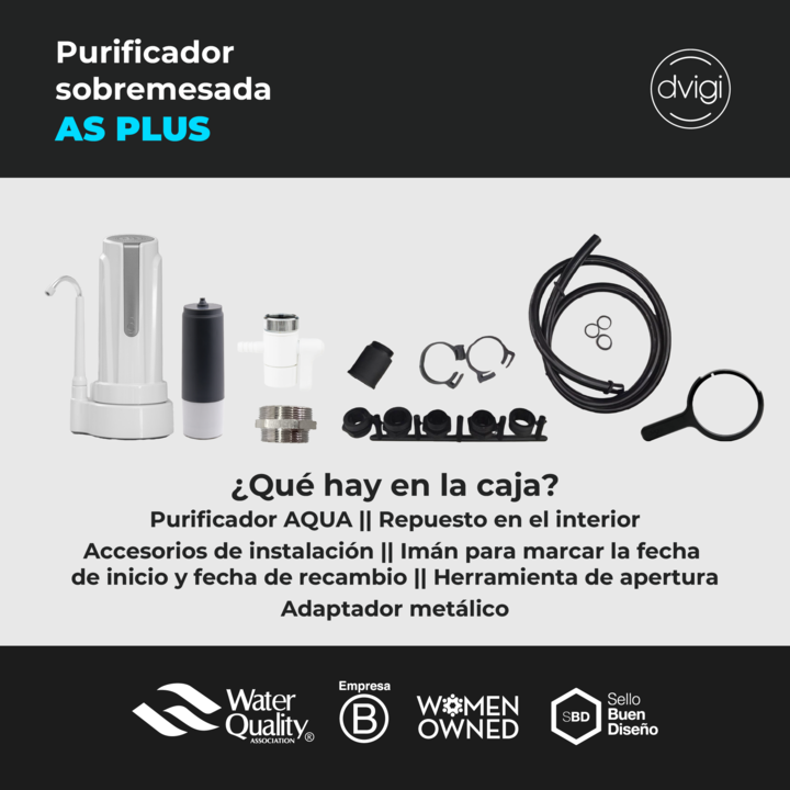 Filtro Purificador de Agua Anti Arsénico DVIGI AS PLUS - Vista 5