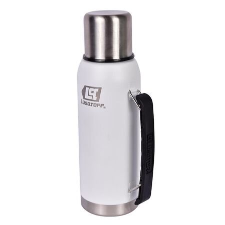 TERMO 1L LUSQTOFF - MANIJA Y PICO CEBADOR BLANCO (TL1-9B)