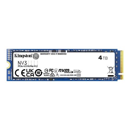 Disco SSD M.2 KINGSTON SNV3S 4000 GB NVMe PCIe 4.0