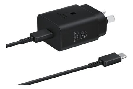 Cargador Samsung Travel Adapter 45W Black con cable