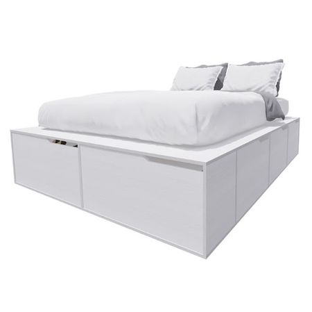 CAMA EMC CUBO KING 2M, CON 6 CAJONES Y 2 ZAPATERO, VENEZIA (CAMA2.0VEN)