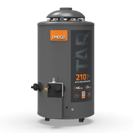 Termotanque Emege TT210TARE 23 Litros Gas Natural Superior e Inferior