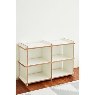 Organizador Kids Color Roble y Blanco - Vista 2