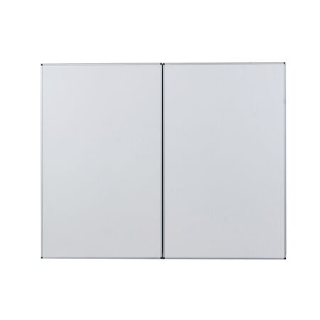 ALACENA DE 2 PUERTAS DE 80 CM BLANCO ALUMINIO