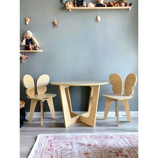 Combo Petit Enfants. Color Blanco y Roble