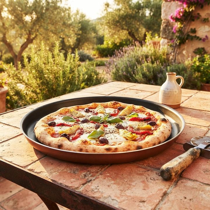Pizzera 35 Cm Linea Bronze Antiadherente - Jovifel - Vista 6