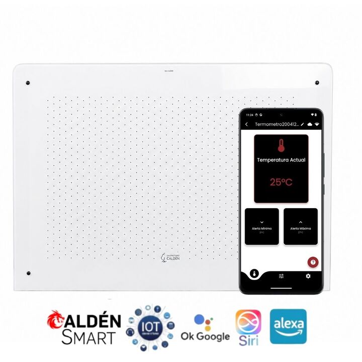 Calefactor Calden 7000Kcal/h con Termostato Smart - Vista 6