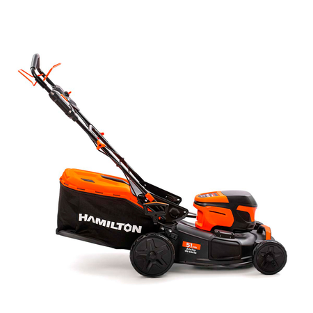 Cortadora De Cesped Hamilton Autopropulsada 51Cm 40V Blt157