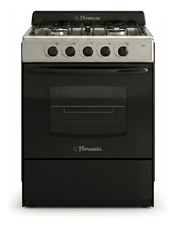 Cocina Multigas 56cm Florencia 5508 Con Visor Acero Inox