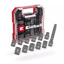 Set Einhell de 12 Bocas Llaves de Impacto
