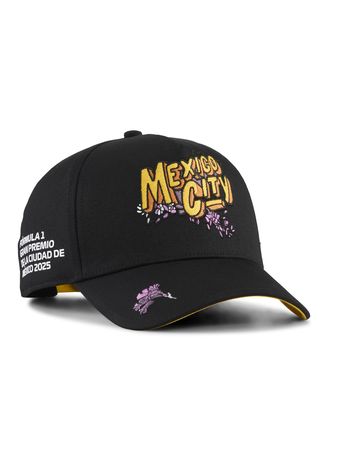 Gorra Puma F1 Mexico City Unisex Moda Negro