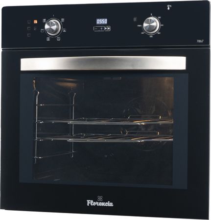 Horno Electrico Empotrable FLORENCIA Grill 7867E Negro